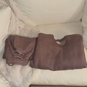 TNA BUBBLE FLEECE SET